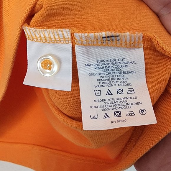 Lands' End Polo Womens Medium (10/12) Short Sleeve - Picture 4 of 4